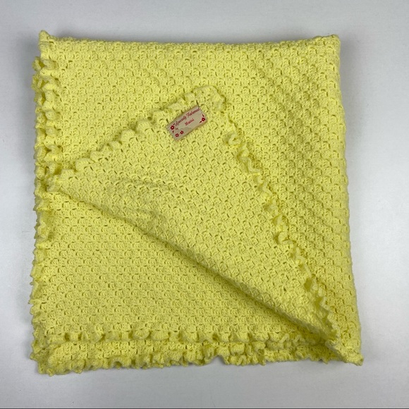Vintage Muriel Crochet Blanket Unisex - Picture 1 of 5